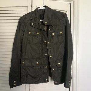 Green Military Jacket J. Crew